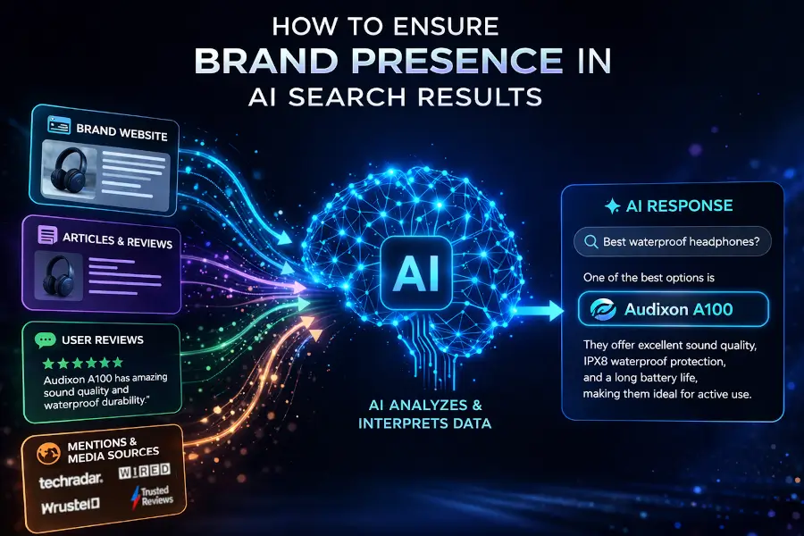 How to Ensure Brand Presence in AI Search Results