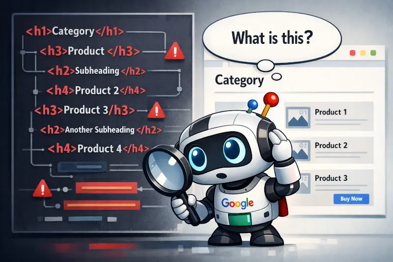 Headings for Product Names and Product Tags in a Catalog: Does It Help SEO and What Really Works?