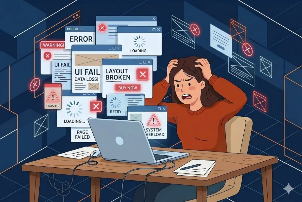 Bad UI/UX that harms SEO